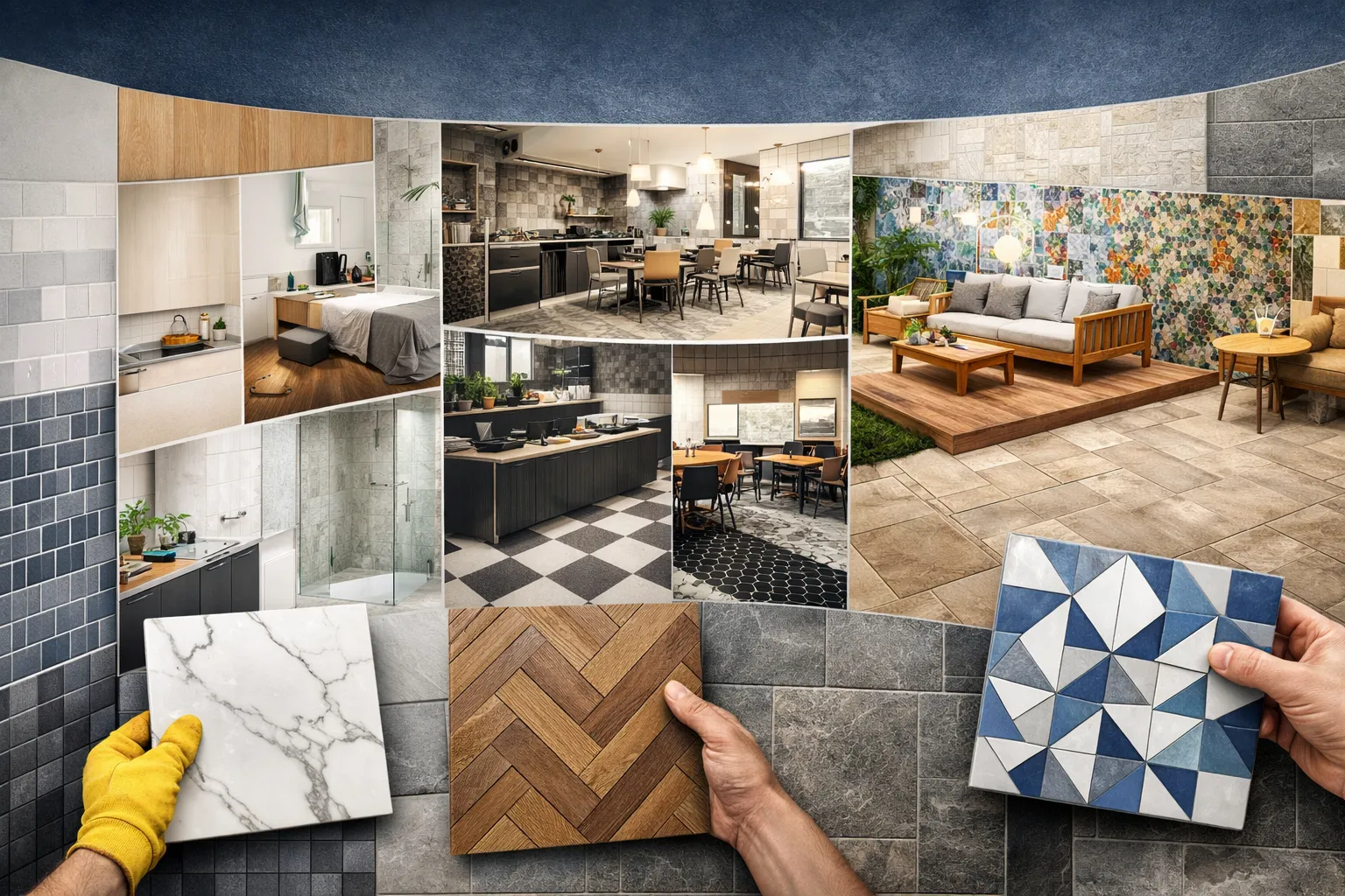 Library of 1500+ tile templates and models